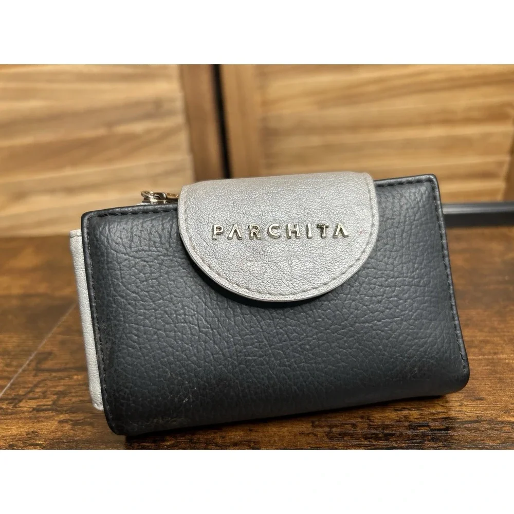 Parchita Wallet Colombia Handmade Real Leather Boho Style 100% Authentic - Picture 3 of 6